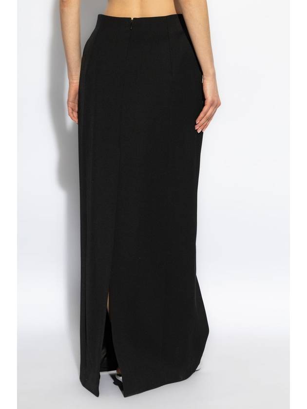 Balenciaga Balenciaga Skirt With Back Slit, Women's, Black