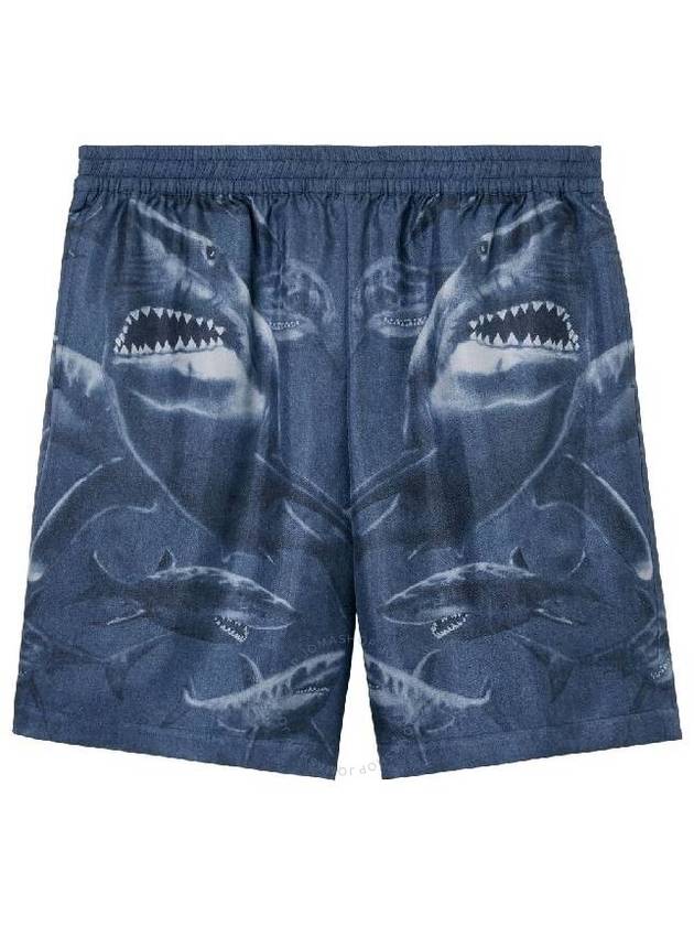 Burberry Silk Shorts WITH Shark Print 8071937144541B5365 B0270459291