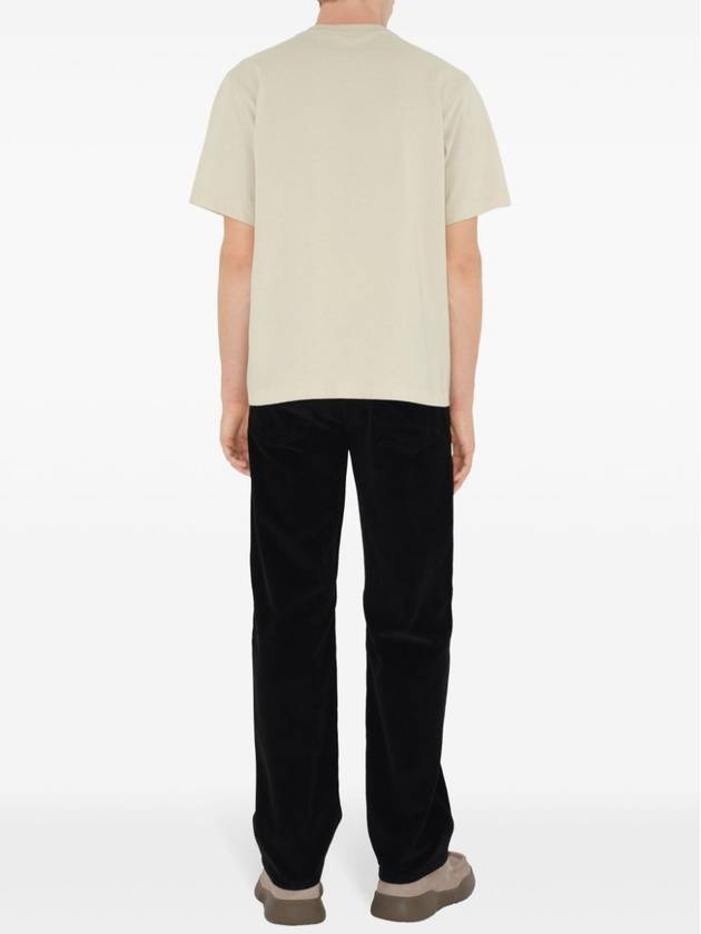 Burberry EKD Cotton Short Sleeve T-Shirt Chalk White