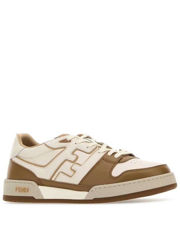 Fendi Match Low Top Sneakers Brown