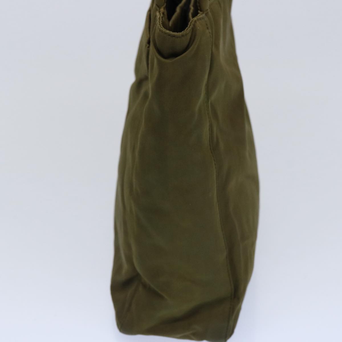 PRADA Shoulder Bag Nylon Khaki fm3020