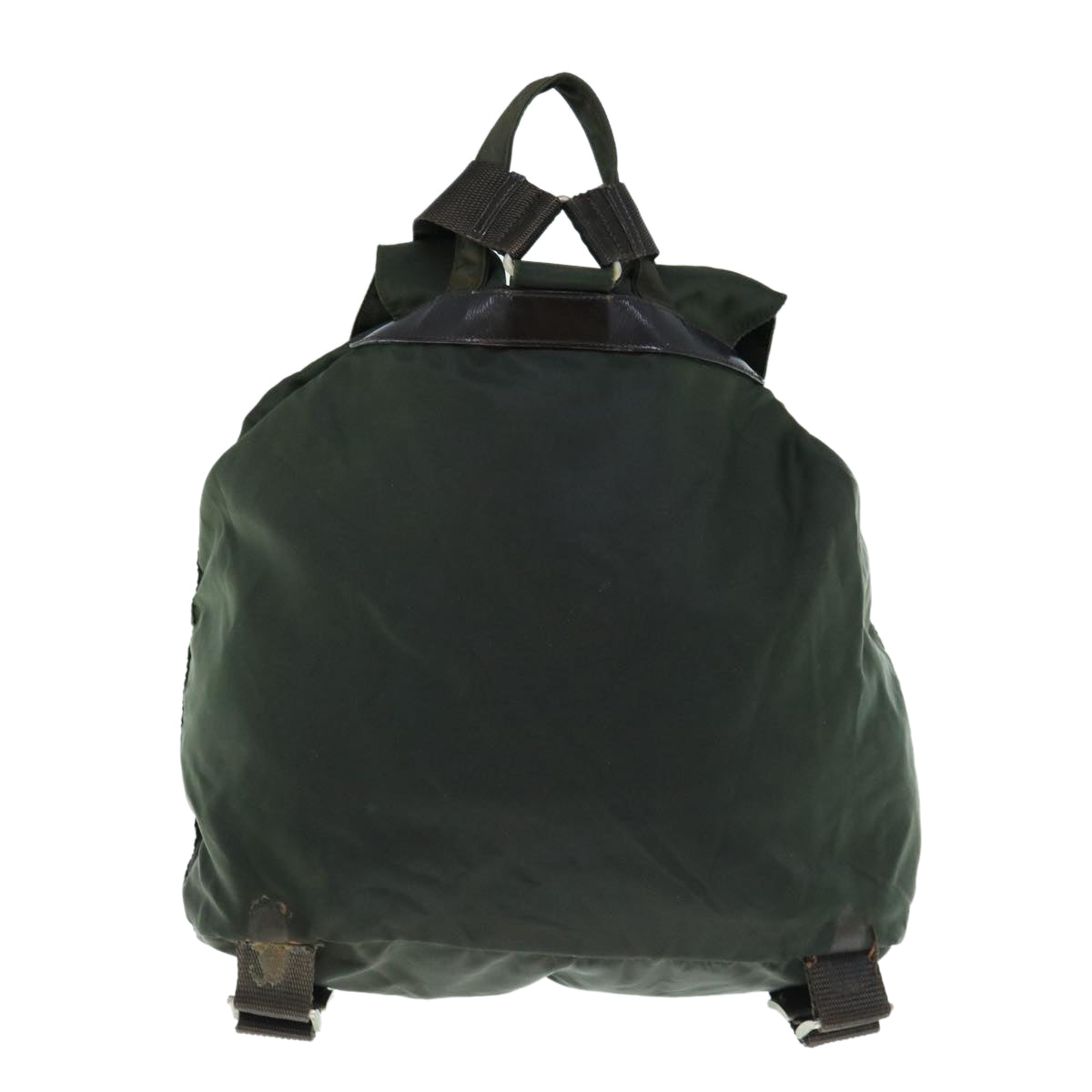 PRADA Backpack Nylon Khaki fm3034