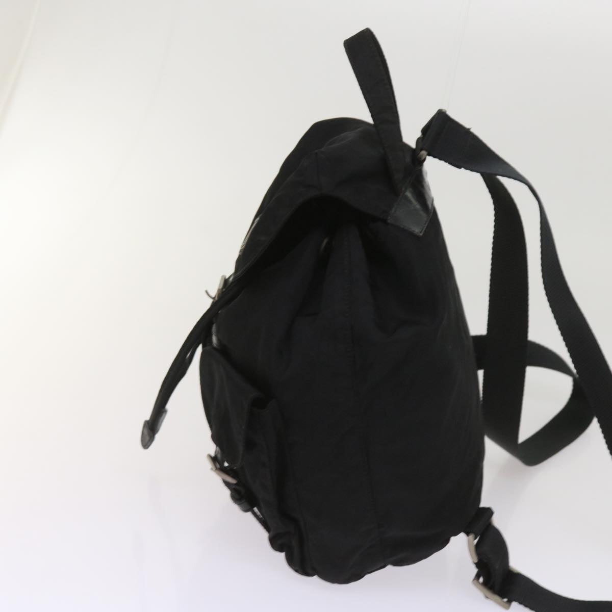 PRADA Backpack Nylon Black fm3150
