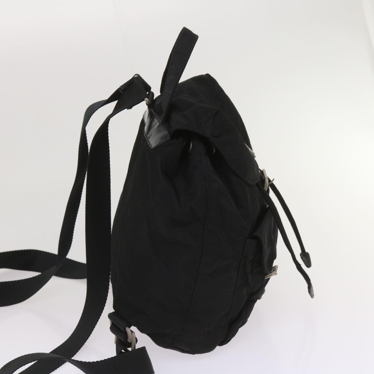 PRADA Backpack Nylon Black fm3150