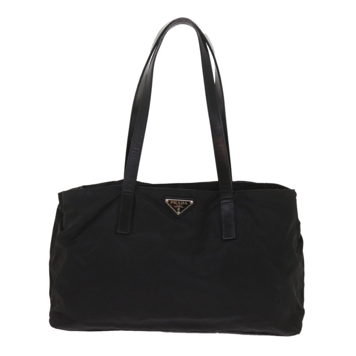 PRADA Tote Bag Nylon Black fm3151