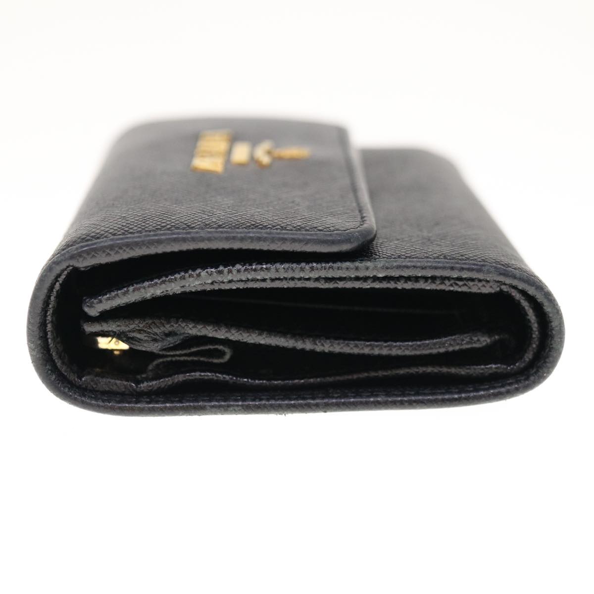 PRADA Wallet Safiano leather Black fm3191