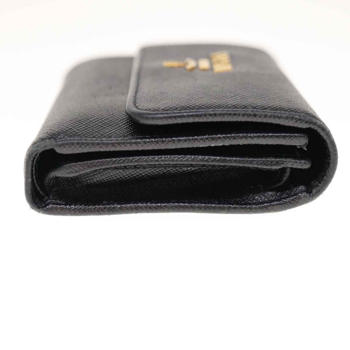PRADA Wallet Safiano leather Black fm3191