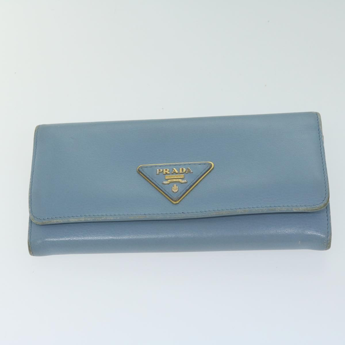 PRADA Wallet Leather nylon 9Set Black Blue Gold red fm3192