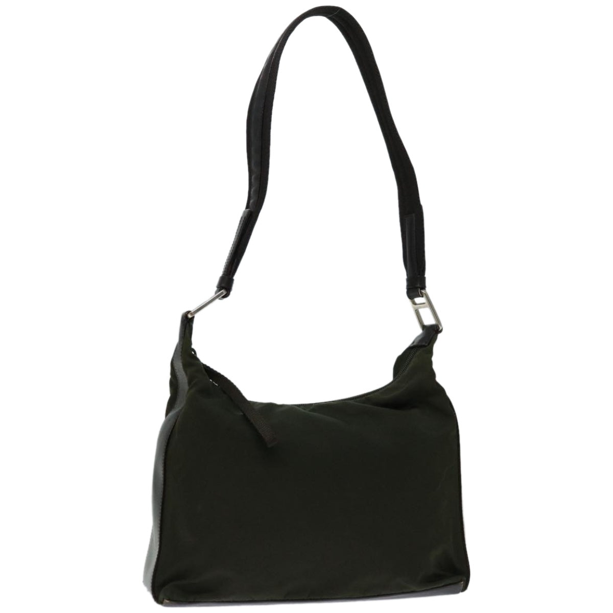 PRADA Shoulder Bag Nylon Khaki  fm3207