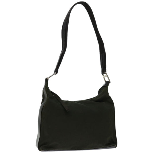 PRADA Shoulder Bag Nylon Khaki  fm3207