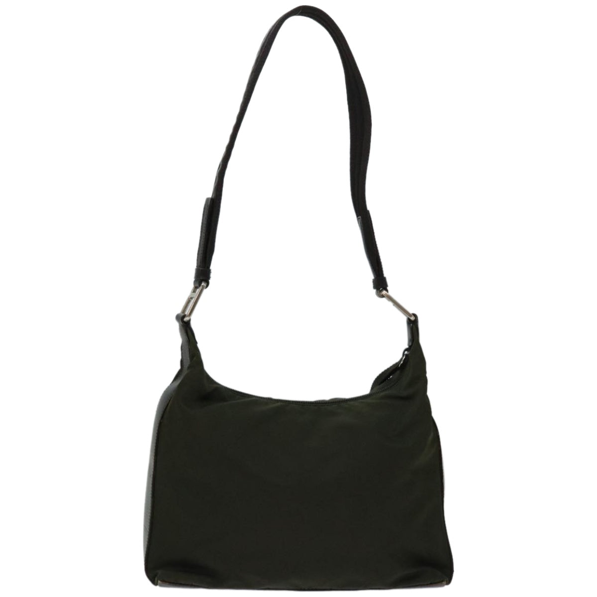 PRADA Shoulder Bag Nylon Khaki  fm3207