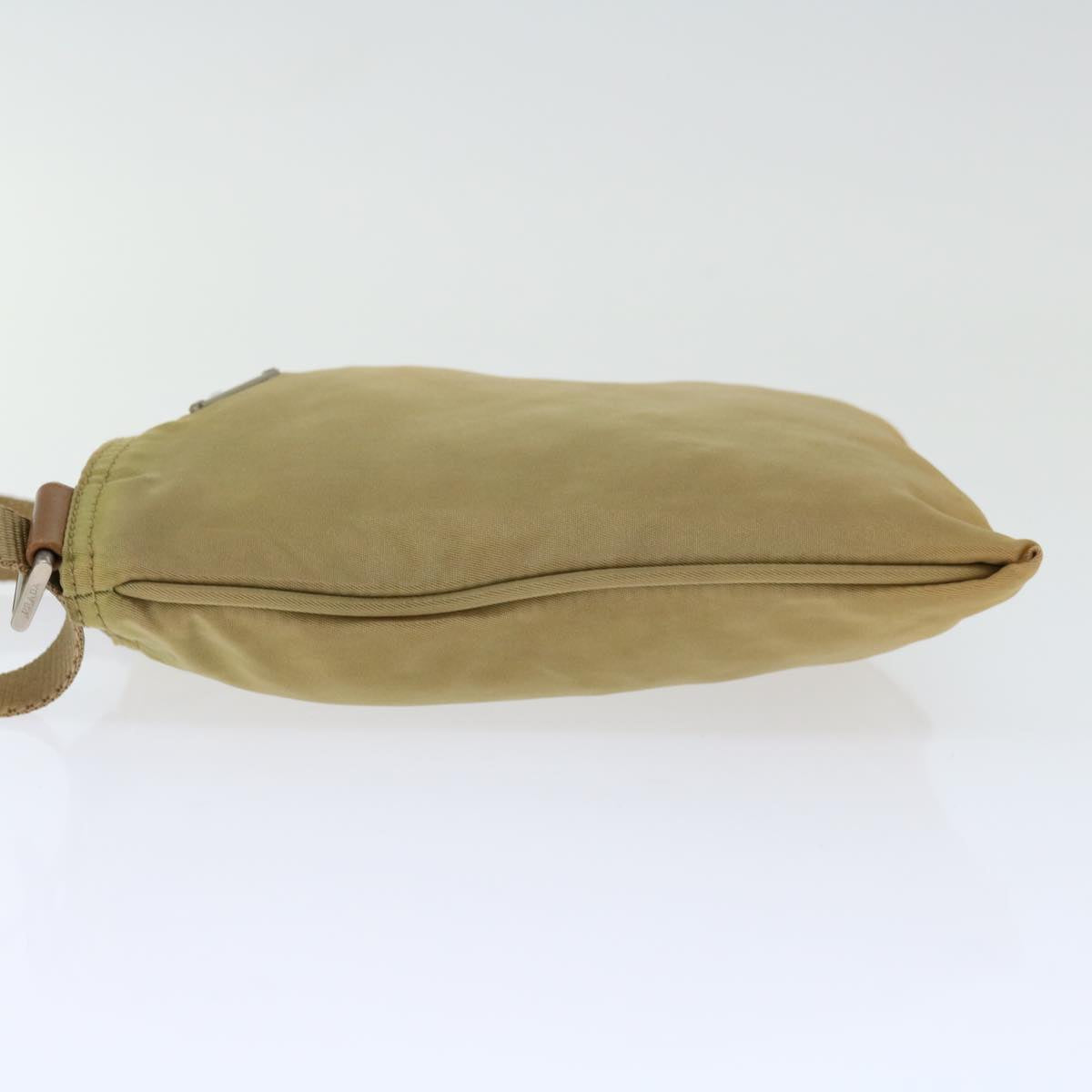 PRADA Shoulder Bag Nylon Beige  fm3208