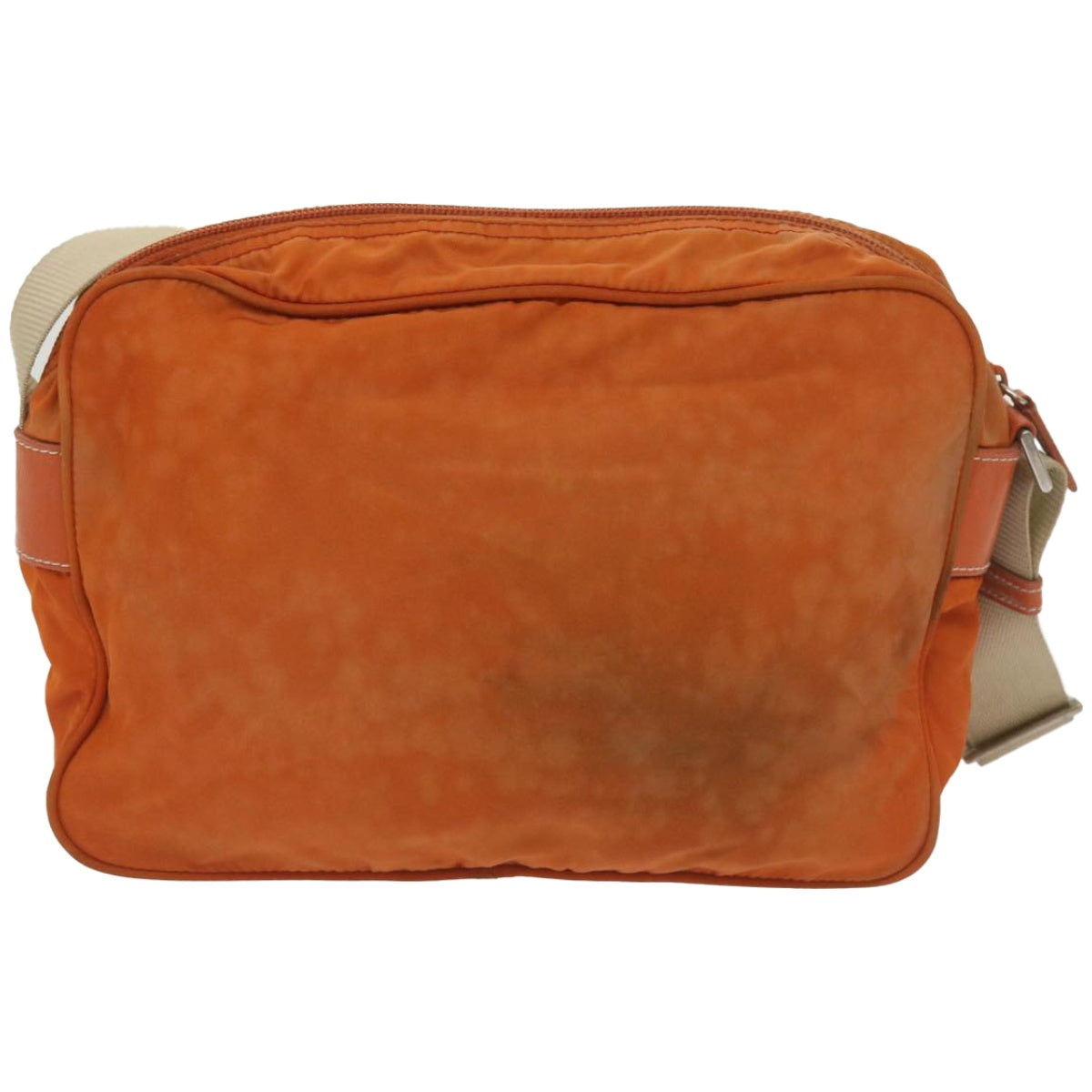 PRADA Shoulder Bag Nylon Orange  fm3214