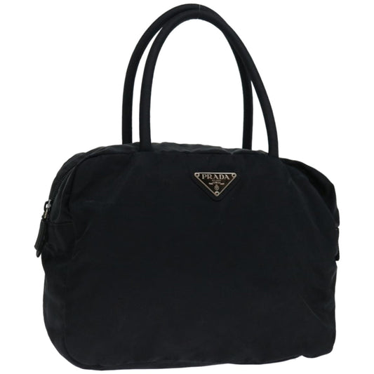 PRADA Hand Bag Nylon Black  fm3215