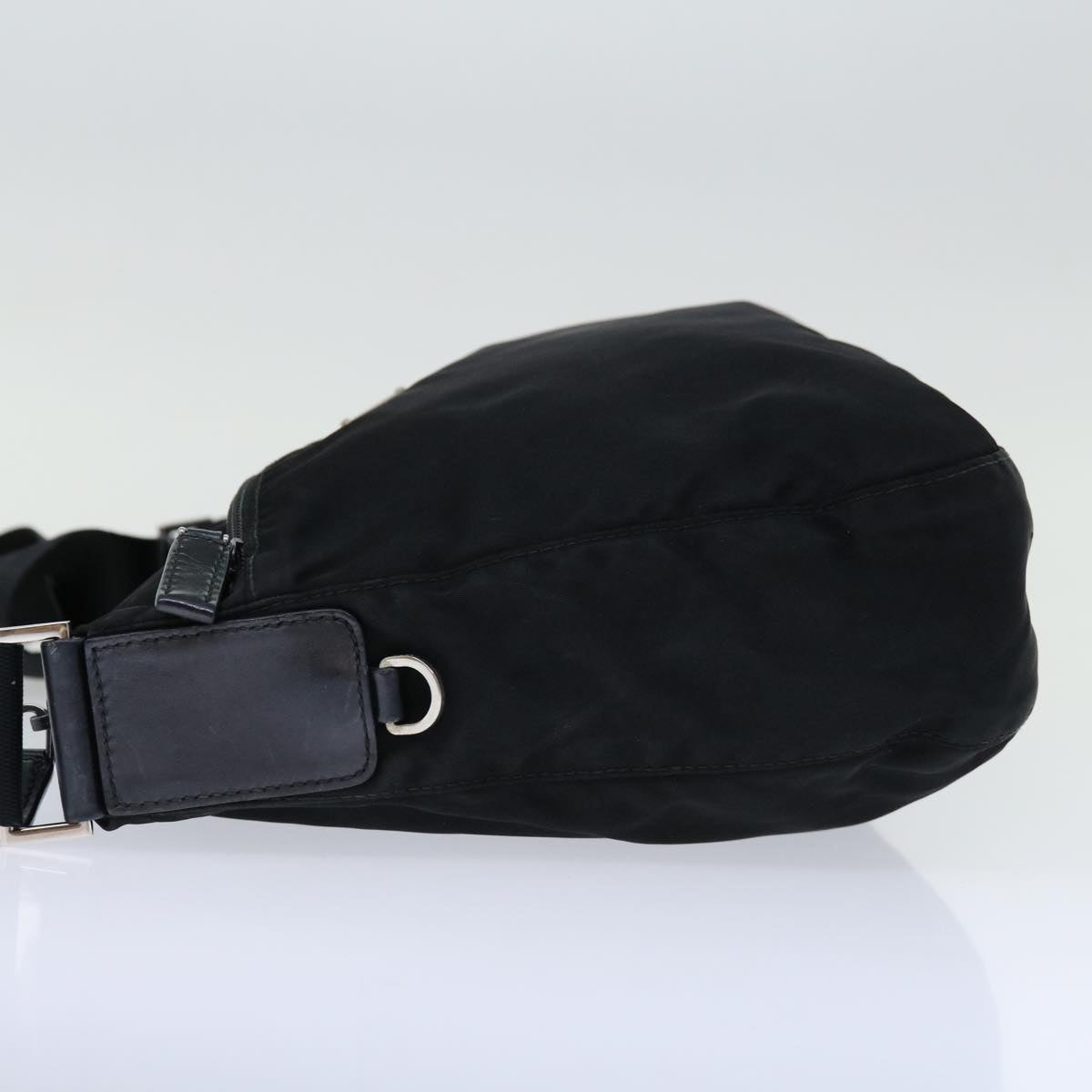 PRADA Shoulder Bag Nylon Black  fm3218