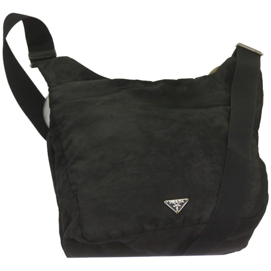 PRADA Shoulder Bag Nylon Black  fm3220
