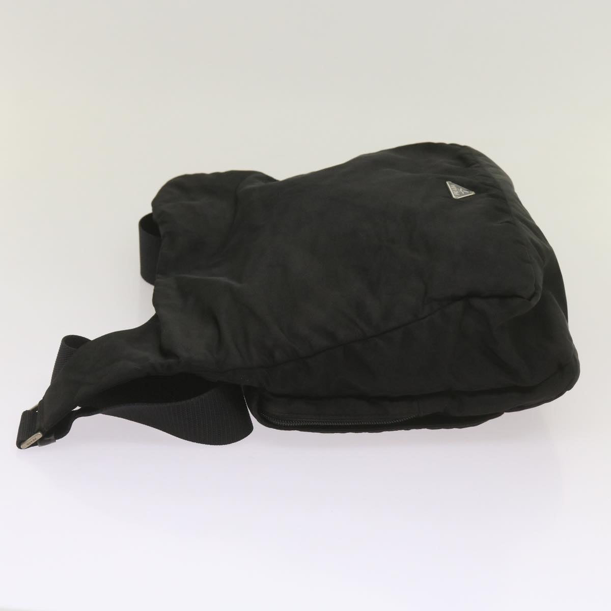 PRADA Shoulder Bag Nylon Black  fm3220