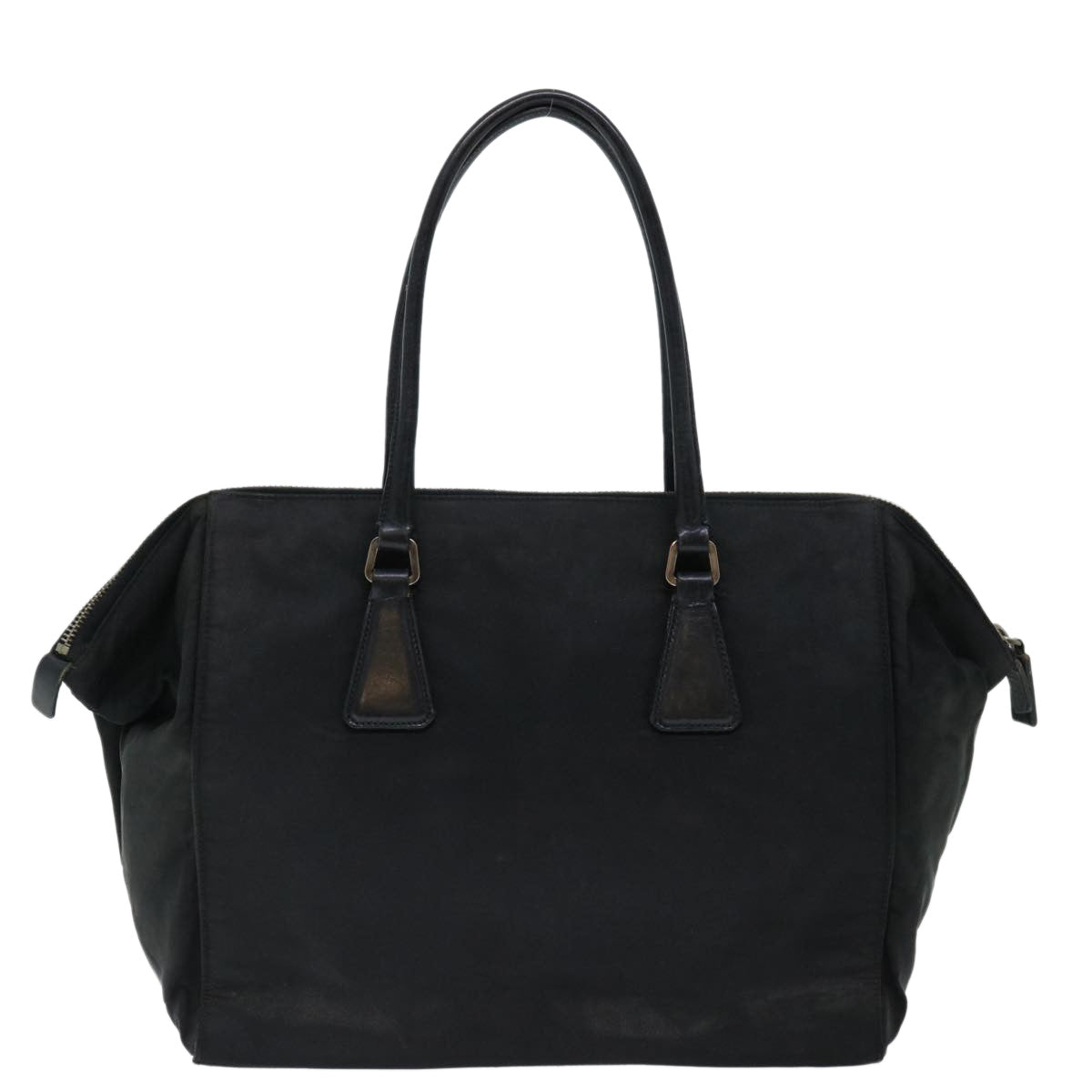 PRADA Hand Bag Nylon Black fm3361