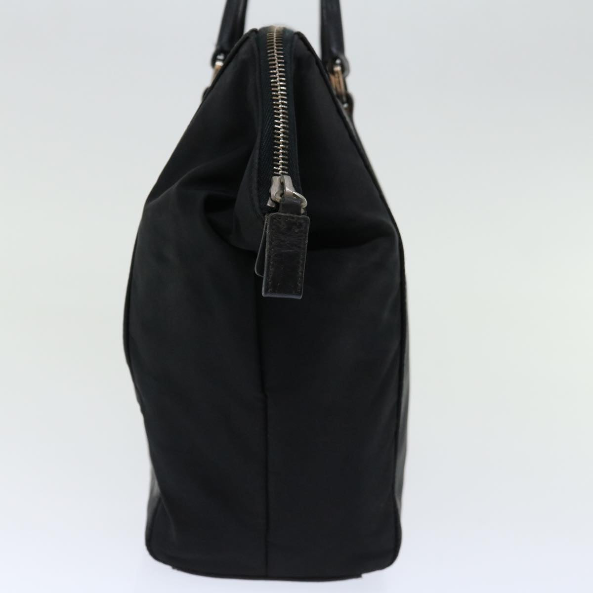 PRADA Hand Bag Nylon Black fm3361