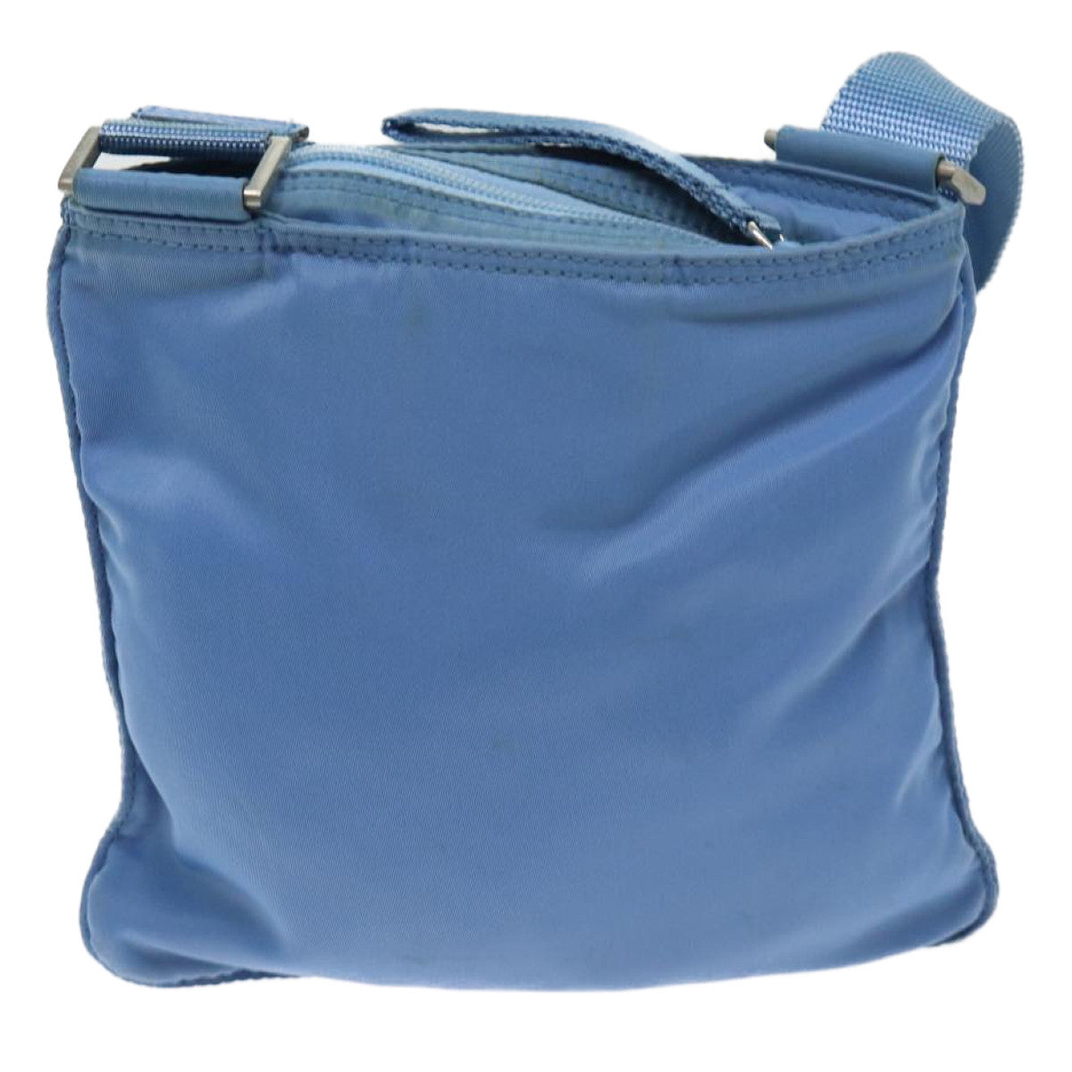 PRADA Shoulder Bag Nylon Blue fm3368