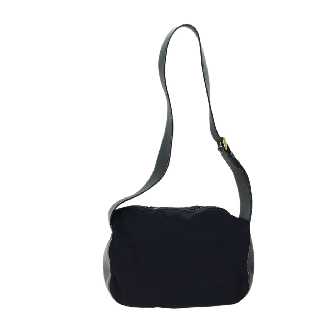 PRADA Shoulder Bag Nylon Navy fm3369