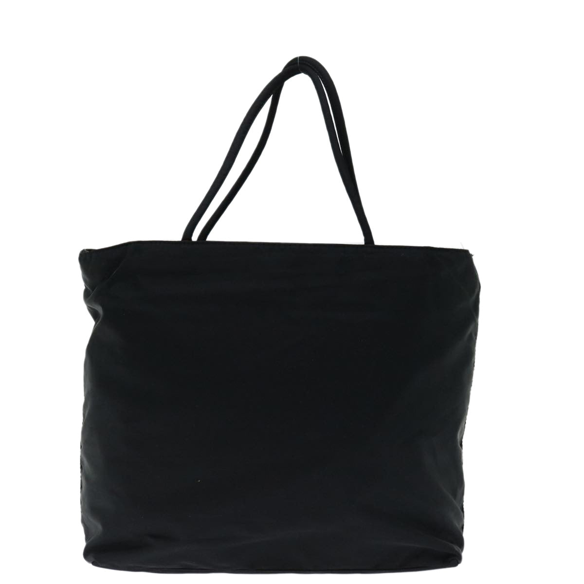 PRADA Hand Bag Nylon Black fm3371