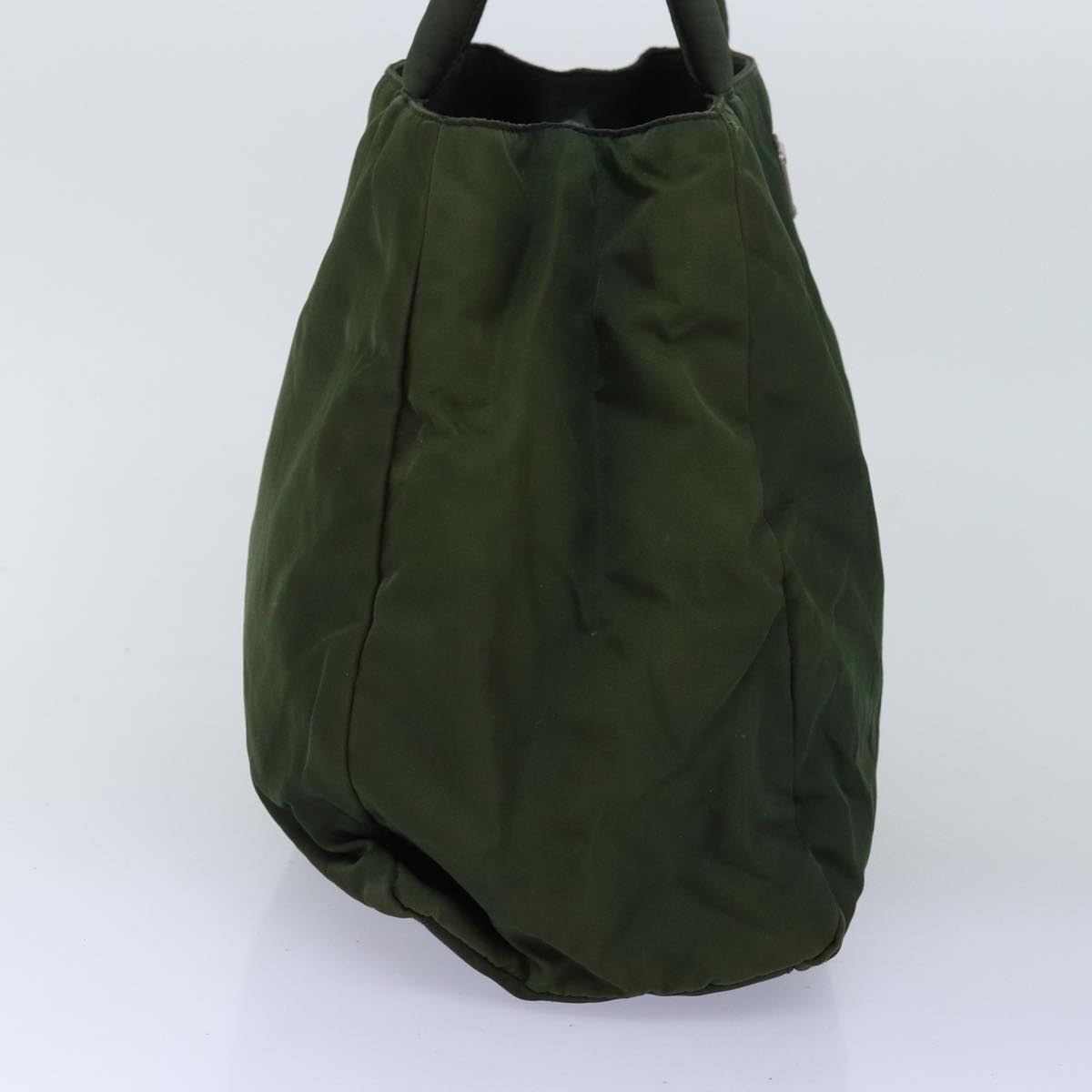 PRADA Hand Bag Nylon Green fm3425