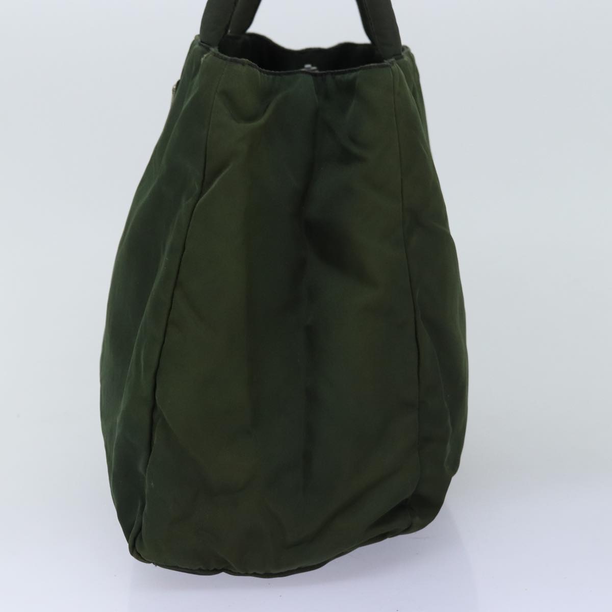 PRADA Hand Bag Nylon Green fm3425