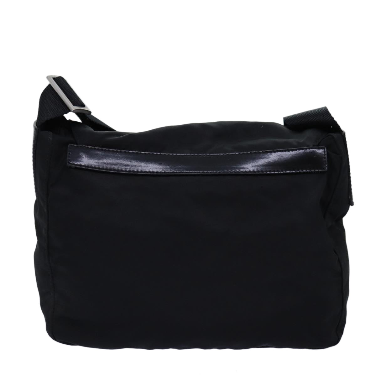 PRADA Shoulder Bag Nylon Black fm3426