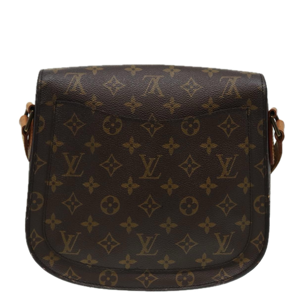 LOUIS VUITTON Monogram Saint Cloud GM Shoulder Bag M51242 LV fm3576