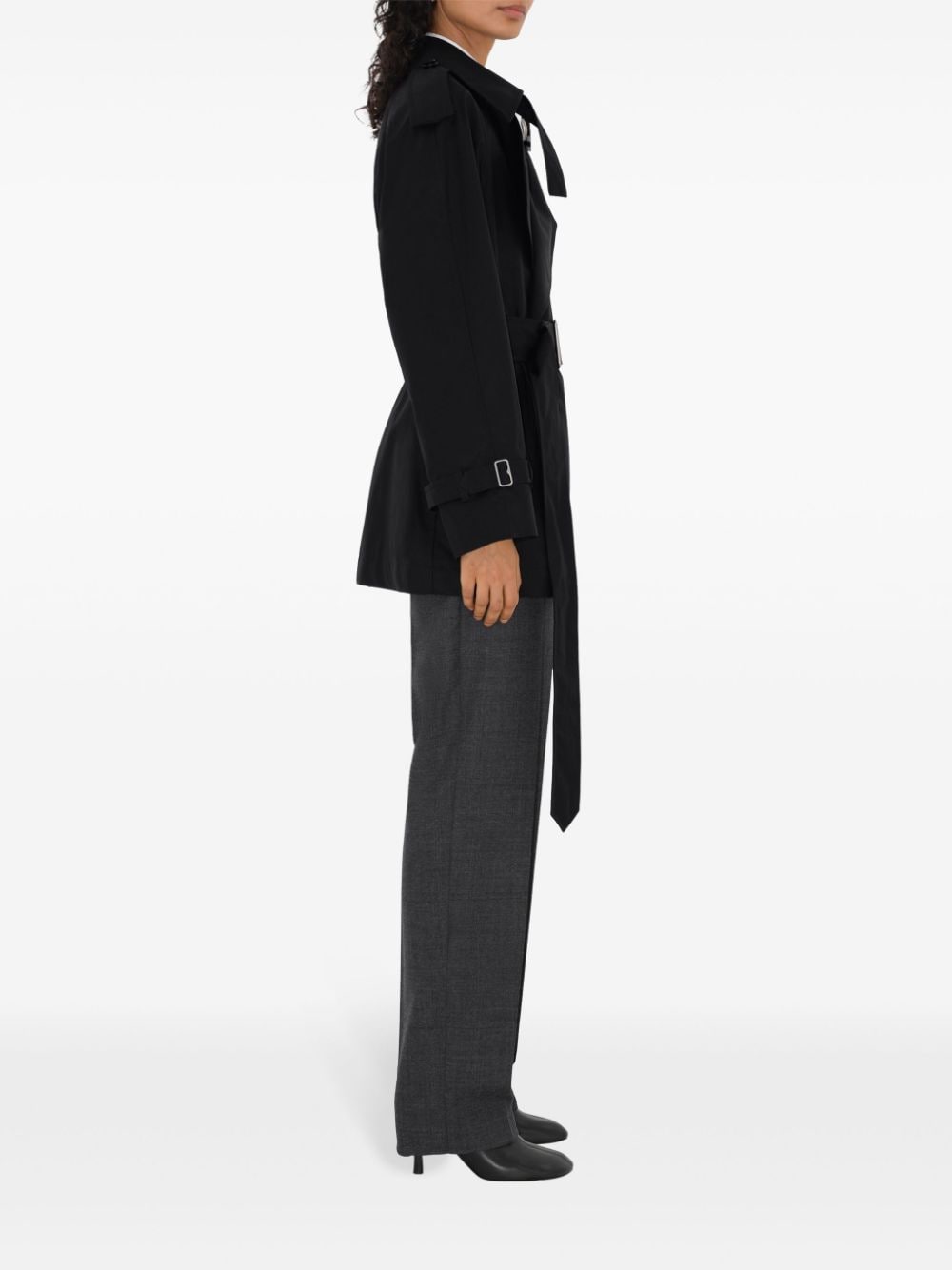 Burberry Women Cotton Trench Coat