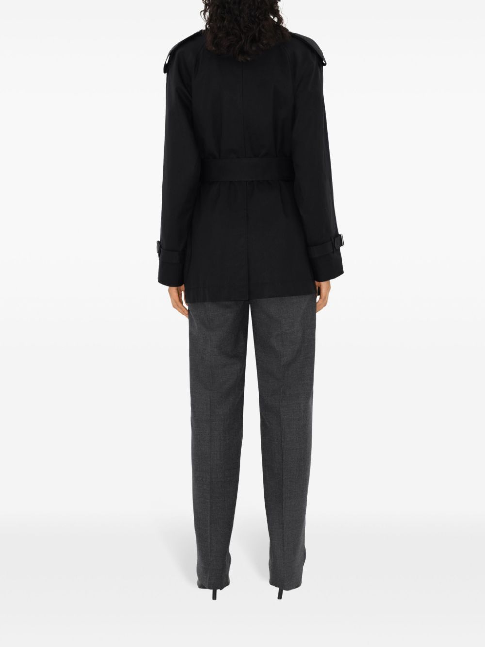 Burberry Women Cotton Trench Coat