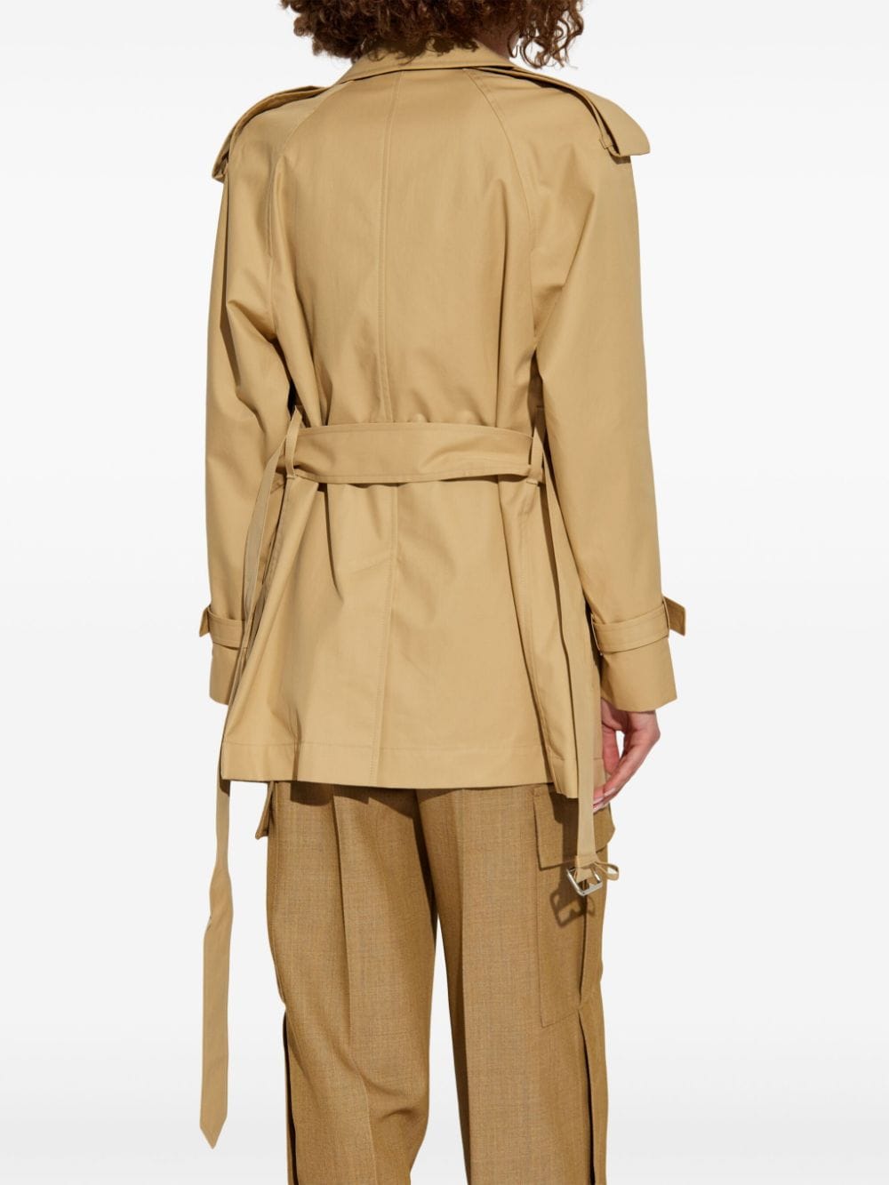 Burberry Women Cotton Trench Coat