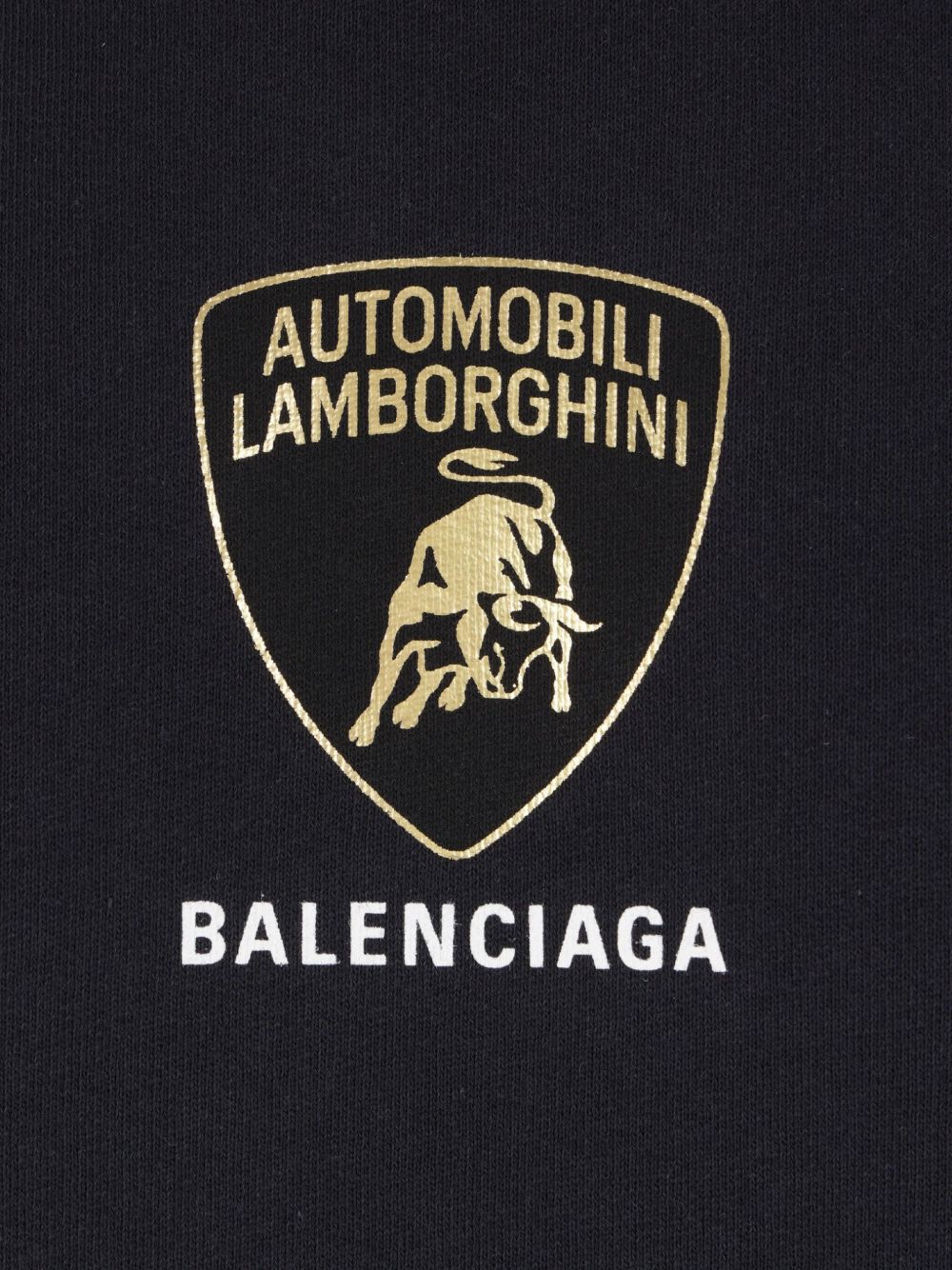 Balenciaga Men Lamborghini Cotton Hoodie