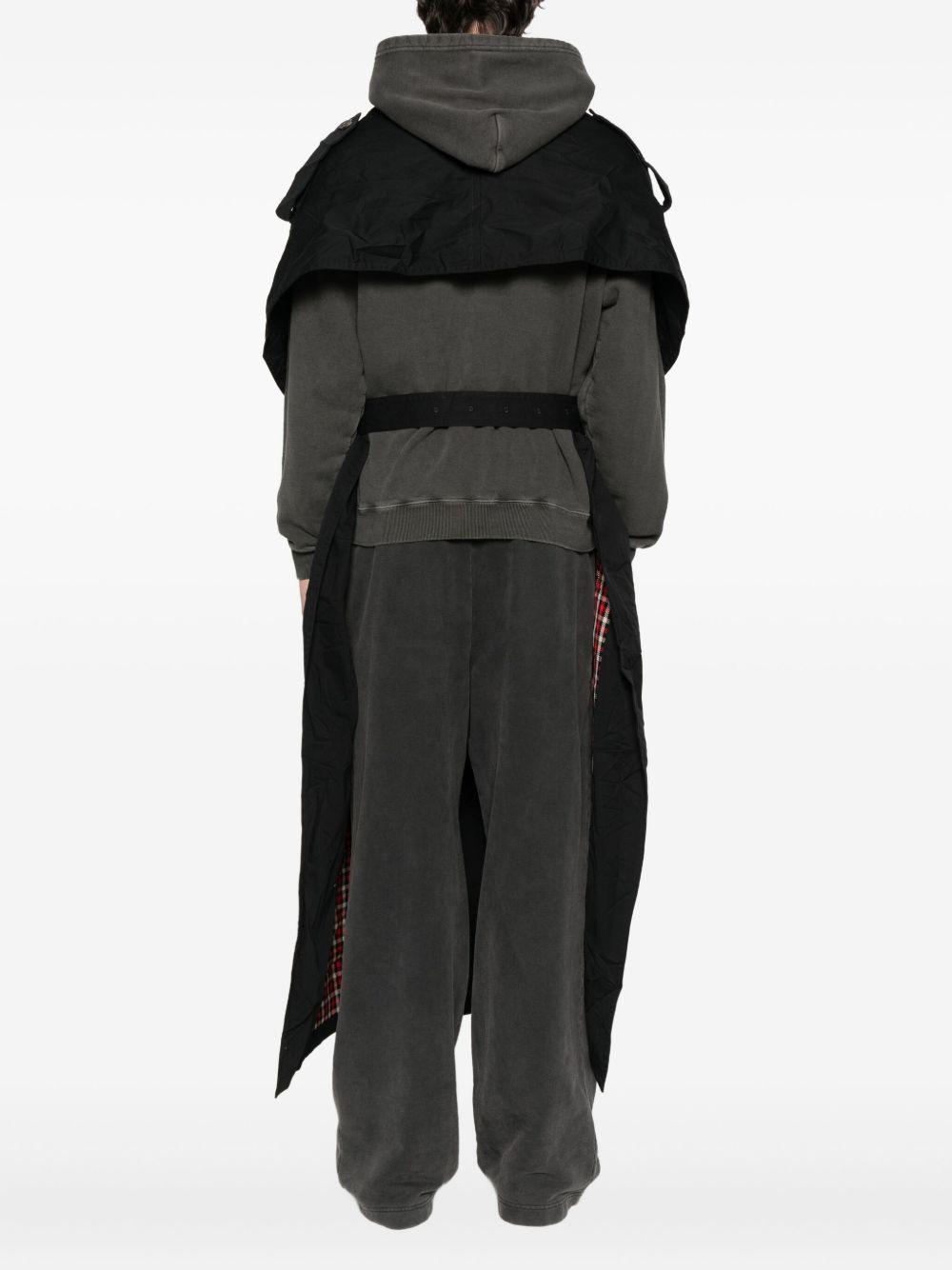 Balenciaga Women Cotton Trench Coat