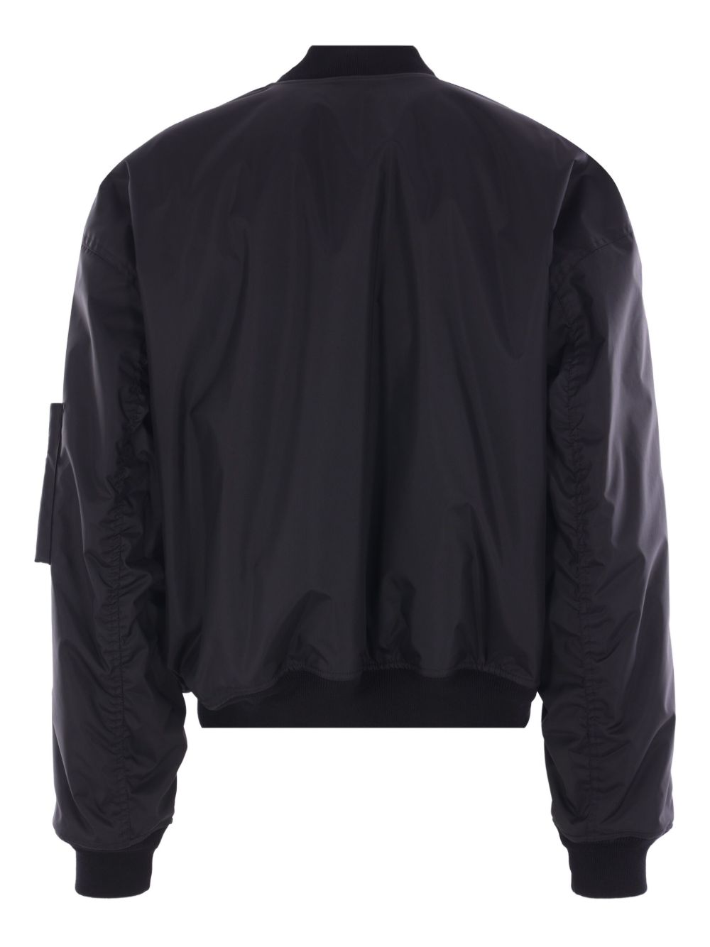 Balenciaga Men Nylon Bomber Jacket