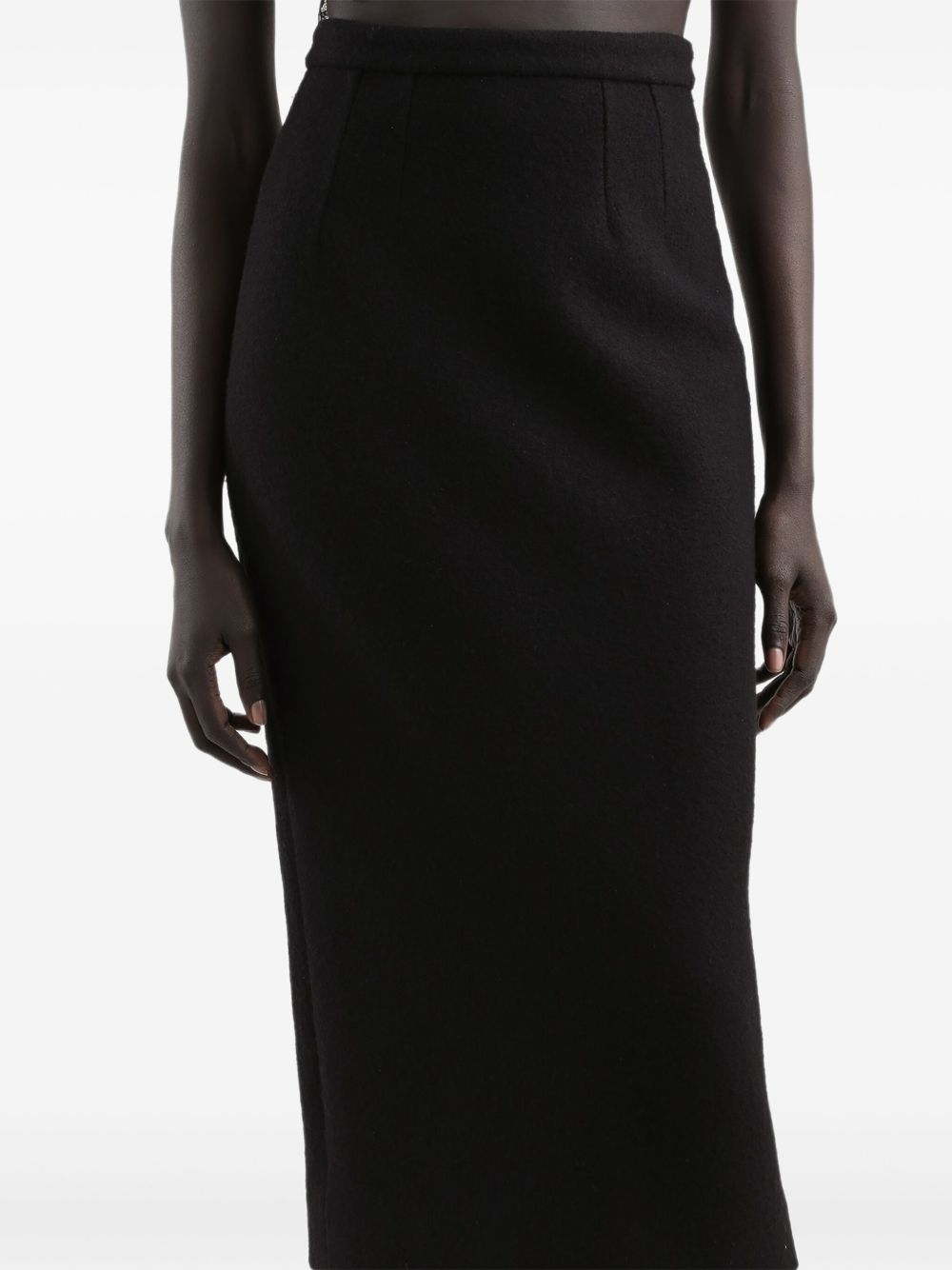 Dolce & Gabbana Women Wool Pencil Skirt