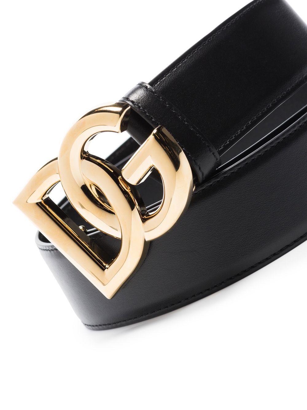 Dolce & Gabbana Women Dg Logo Leather Belt