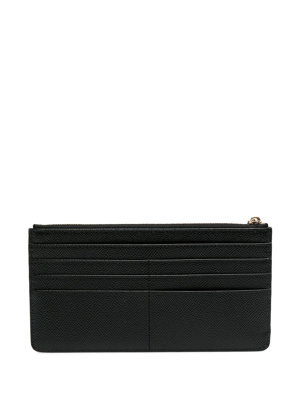 Dolce & Gabbana Women Leather Zipped Card Case