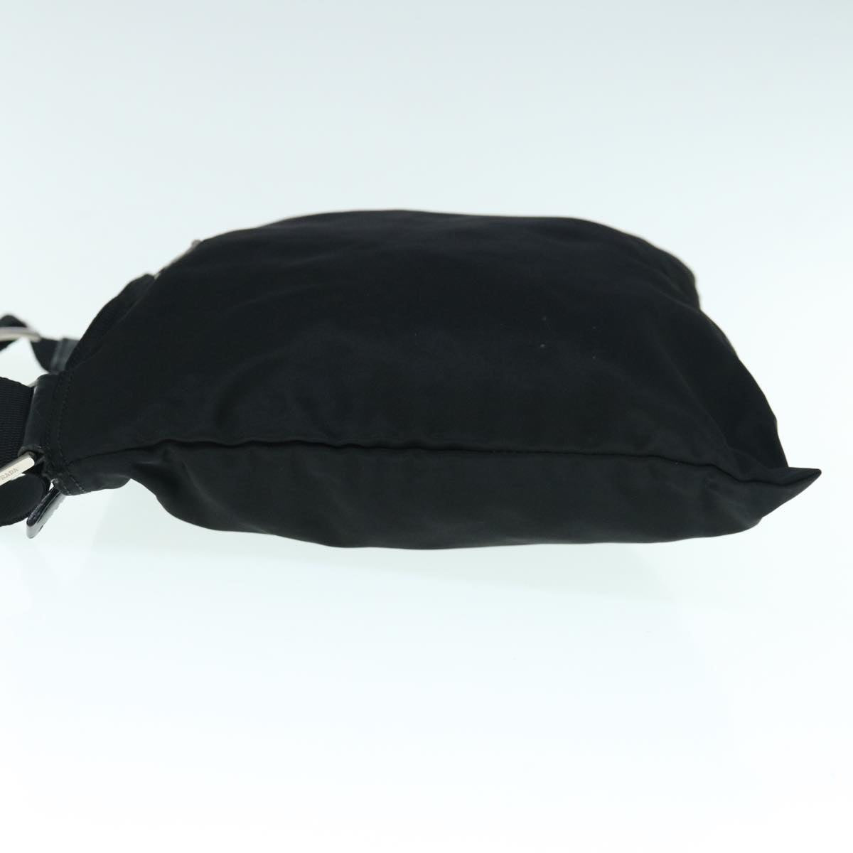PRADA Shoulder Bag Nylon Black hk1029