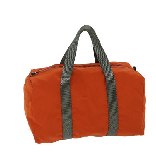 PRADA Sports Hand Bag Nylon Orange  hk1121