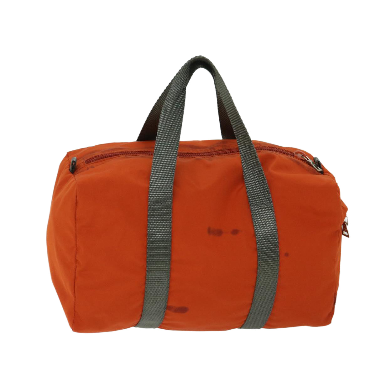 PRADA Sports Hand Bag Nylon Orange  hk1121