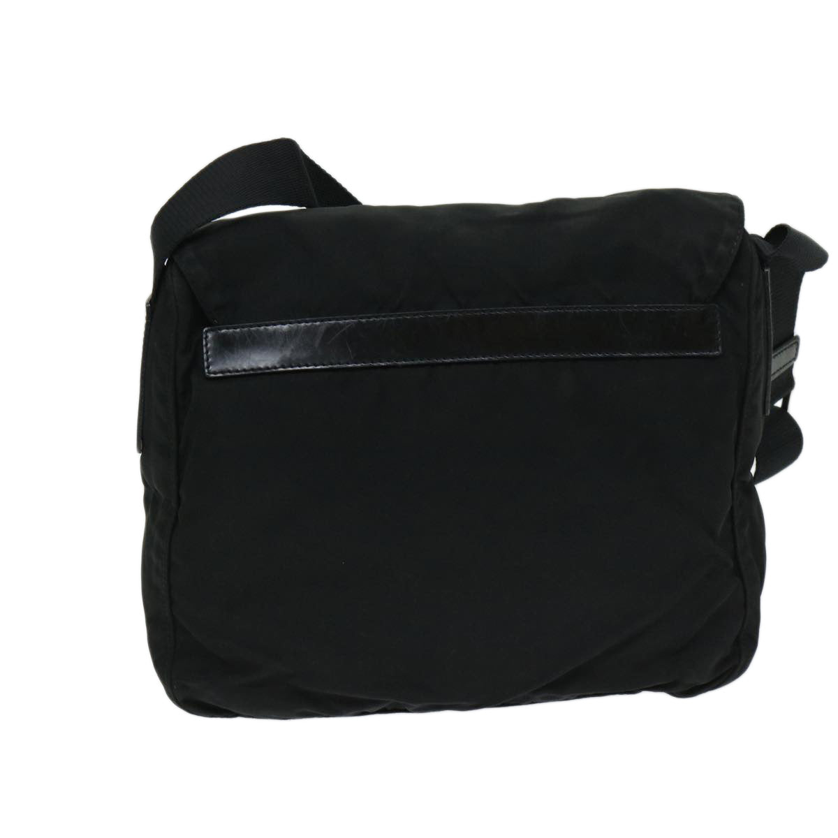 PRADA Shoulder Bag Nylon Black  hk1122