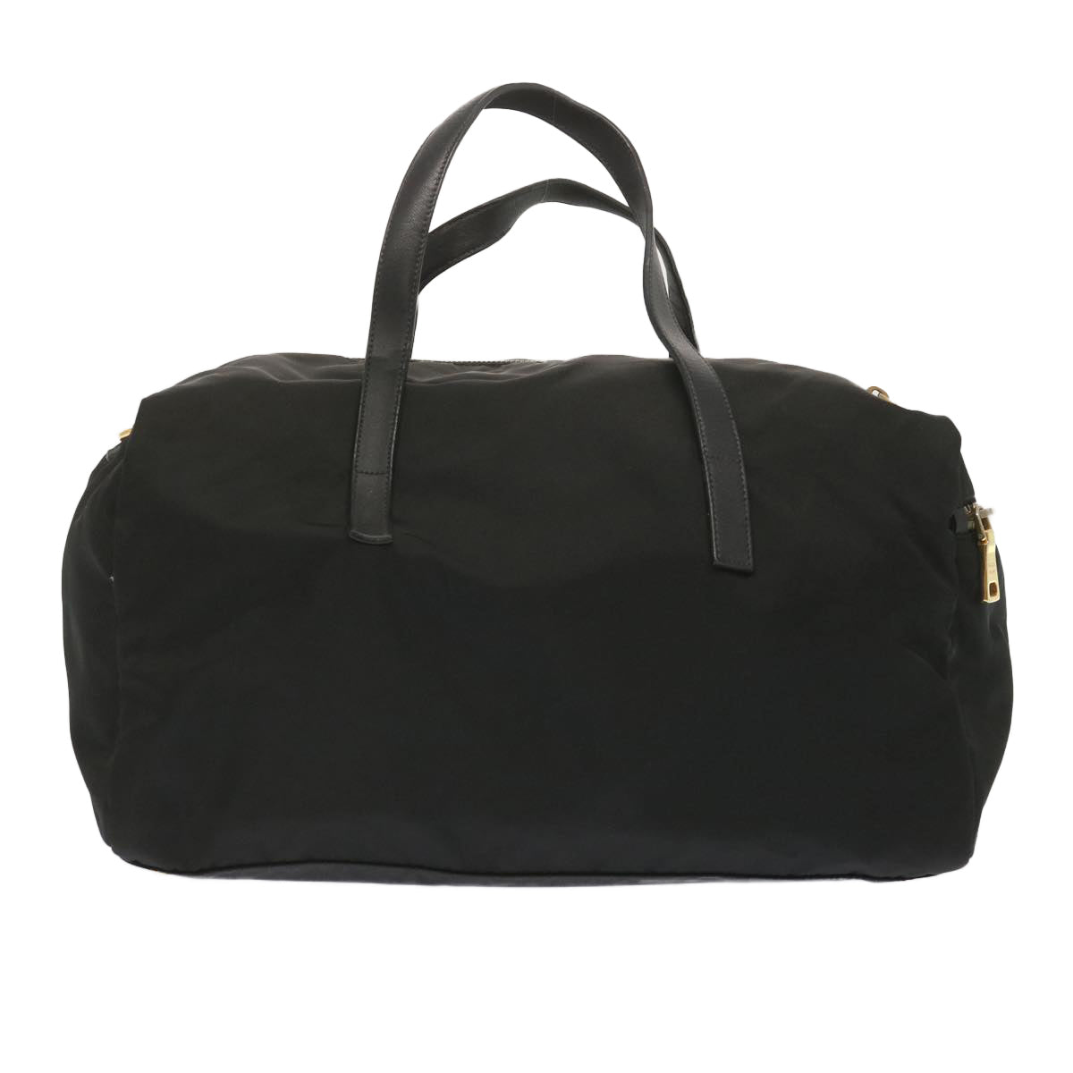 PRADA Hand Bag Nylon Black  hk1173