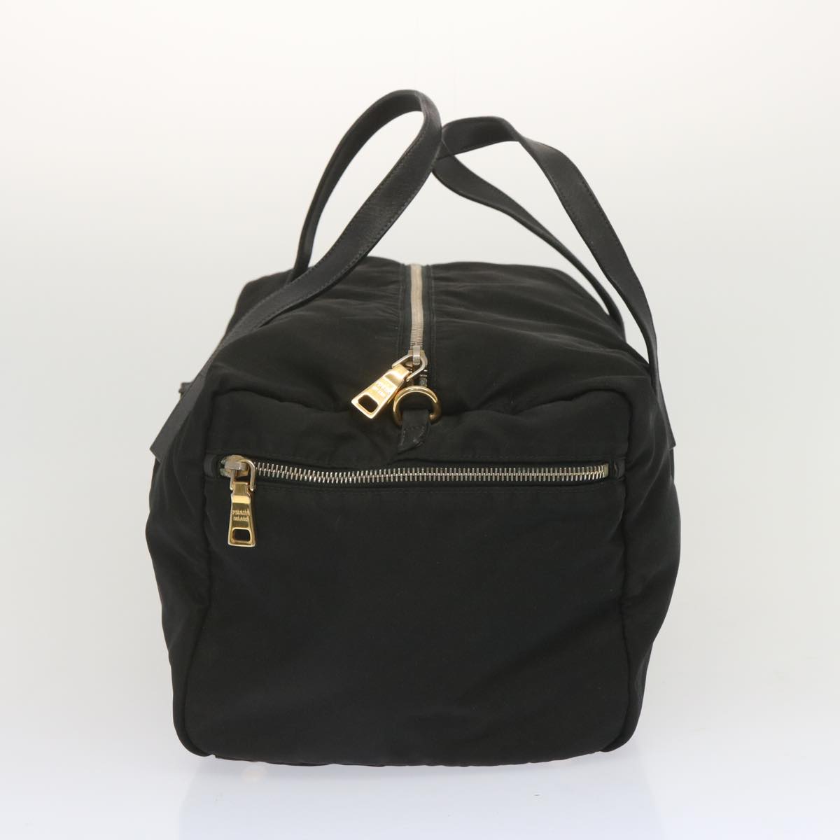 PRADA Hand Bag Nylon Black  hk1173