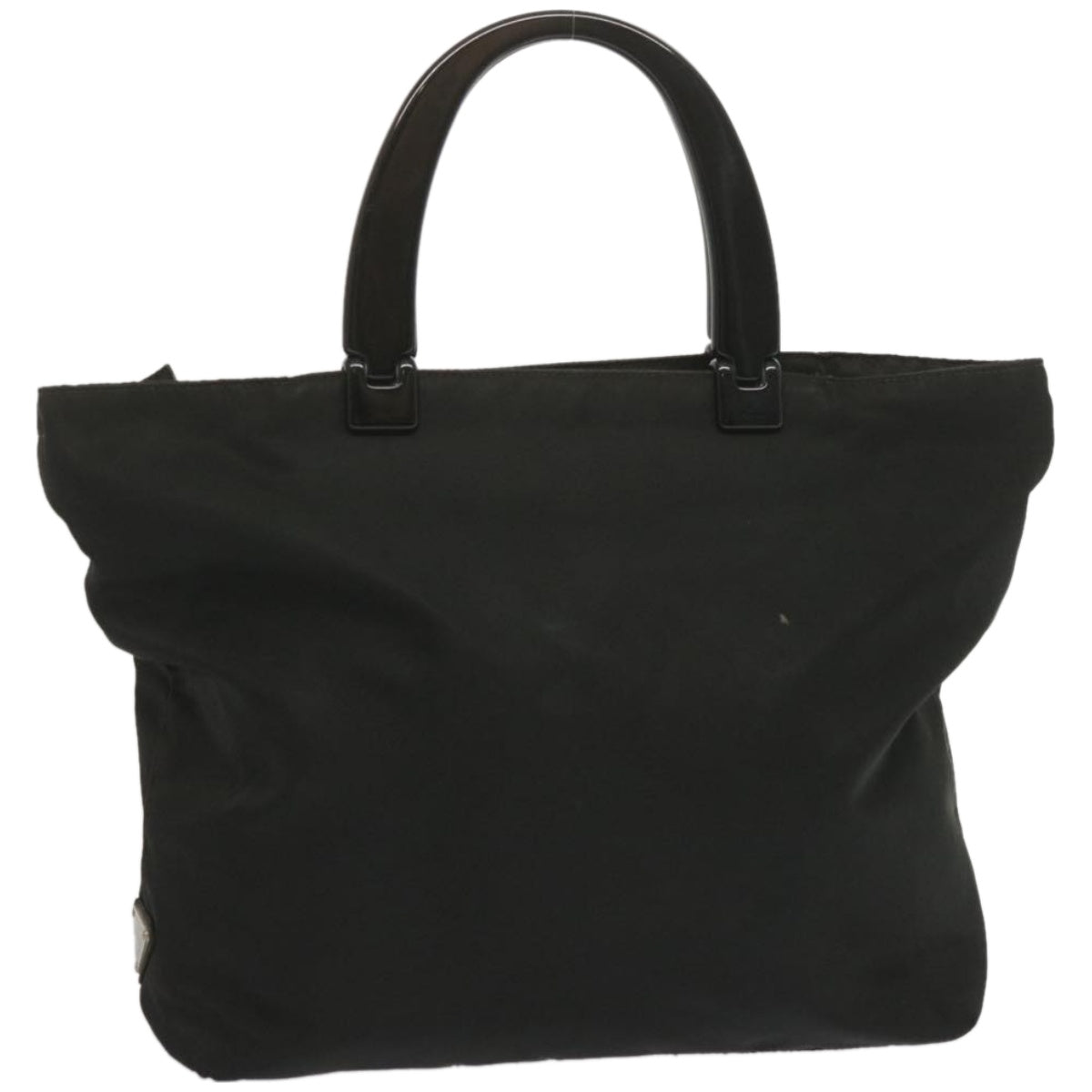 PRADA Hand Bag Nylon Black  hk1182