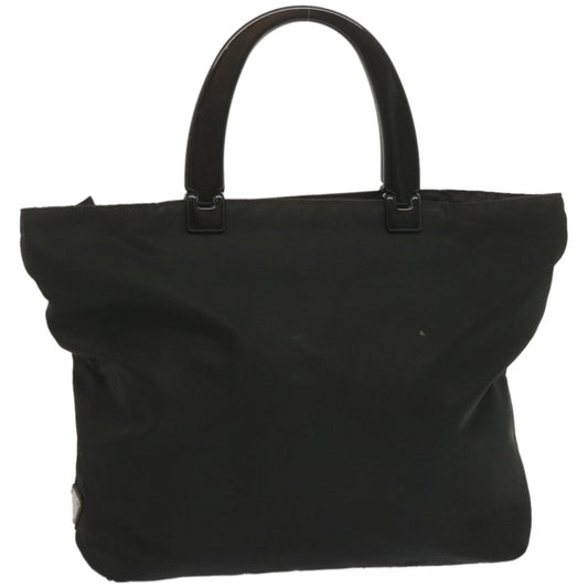 PRADA Hand Bag Nylon Black  hk1182
