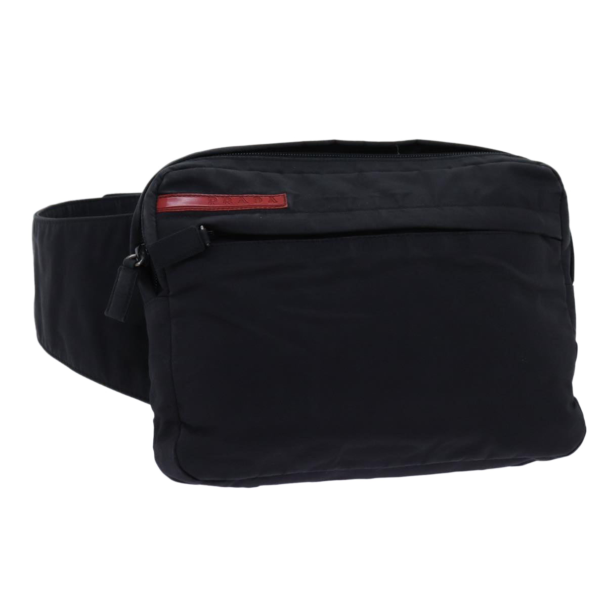 PRADA Sports Waist bag Nylon Black hk1259