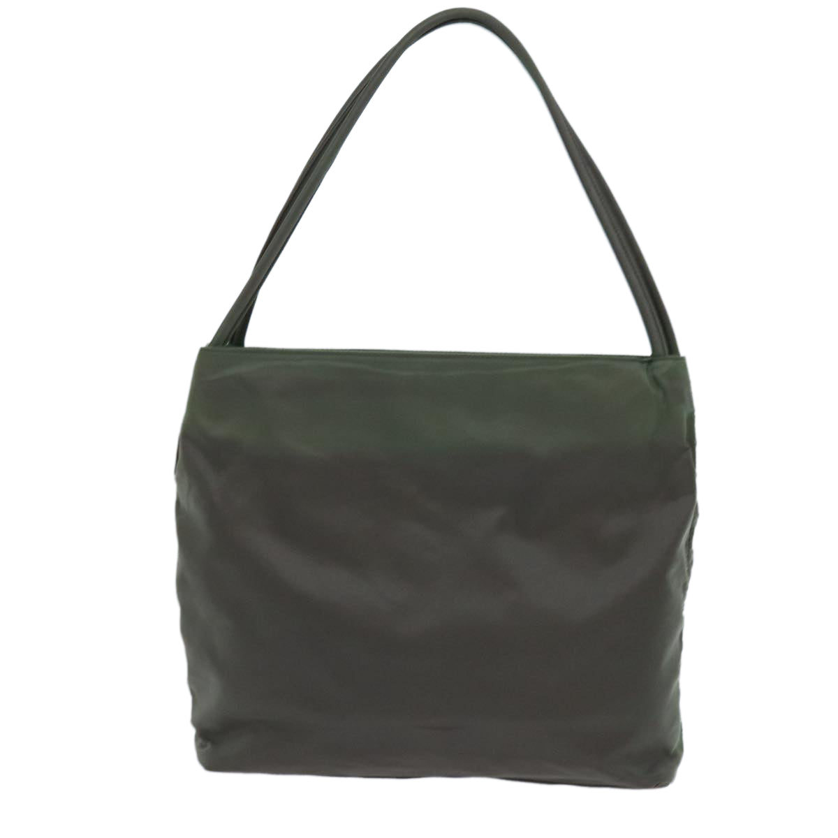 PRADA Hand Bag Nylon Khaki hk1260