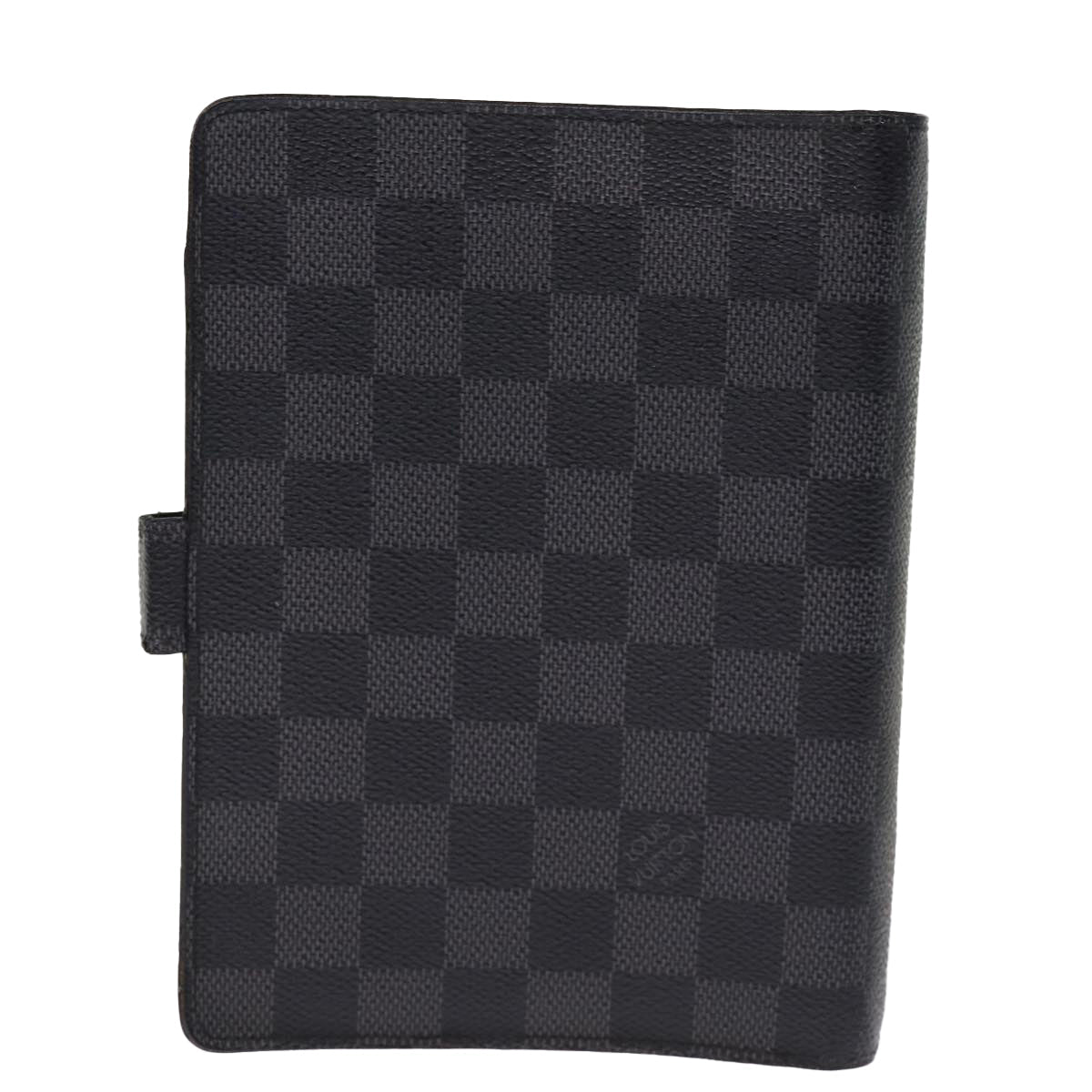 LOUIS VUITTON Damier Graphite Agenda MM Day Planner Cover R20242 LV hk1284
